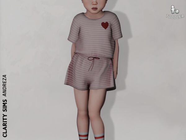 Andreza – Toddler Outfit Sims 4 CC