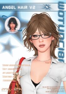 Angel Hair V2 Sims 4 CC