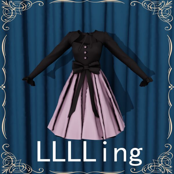 Ari Dress By Lllling Sims 4 CC