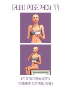 Posepack 77 for Female Sims Sims 4 CC