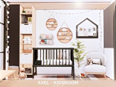 Axel Kidsroom by Mini_Simmer Sims 4 CC