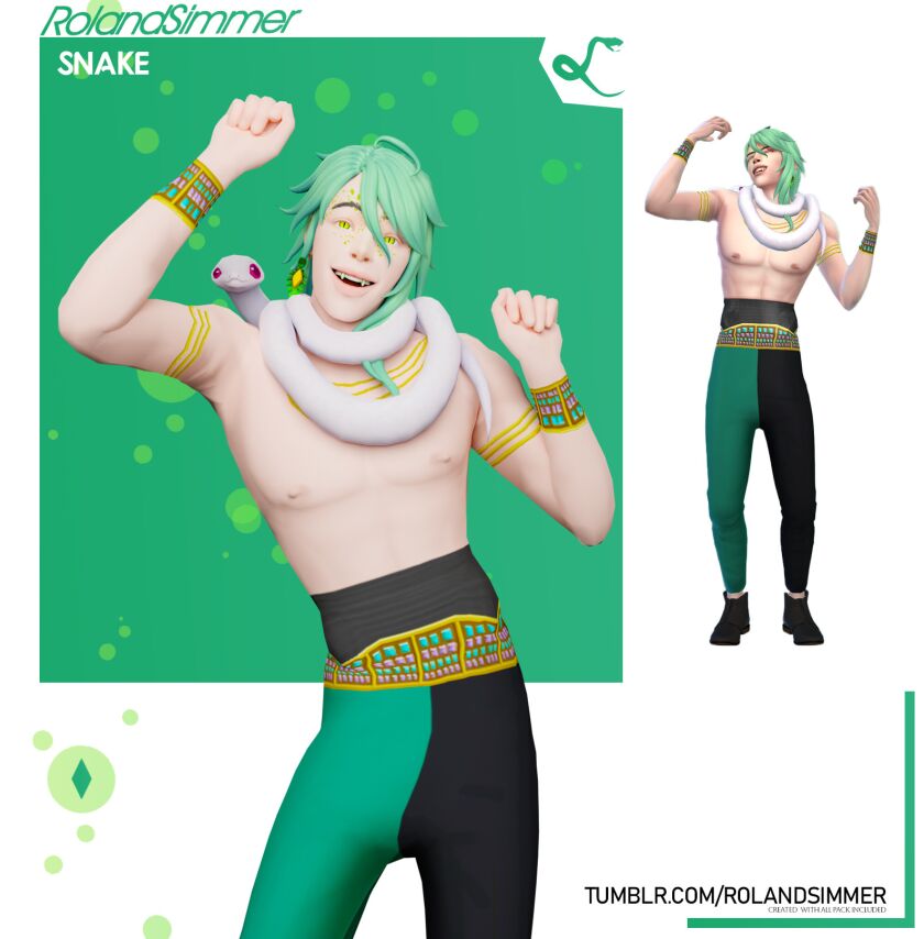 ⭐Battlepass: Snake⭐ 1 ⭐Battlepass: Snake⭐ Sims 4 CC
