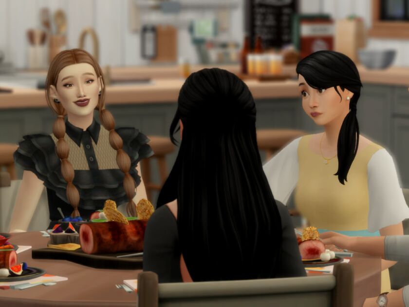 sims 4 cc beetroot risotto 20