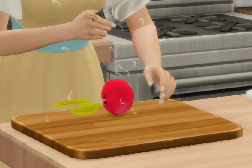 sims 4 cc beetroot risotto 3