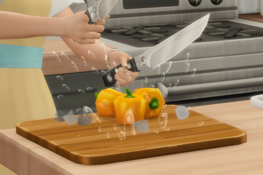 sims 4 cc beetroot risotto 9