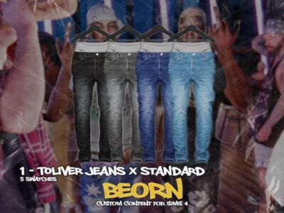Beorn – Toliver Jeans Sims 4 CC