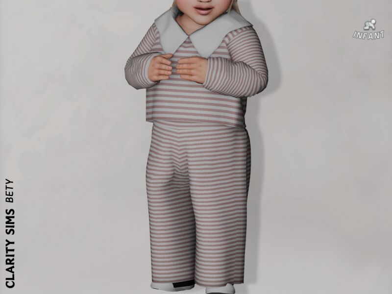 Bety - Outfit for Infants 4 sims 4 cc bety outfit infant 2