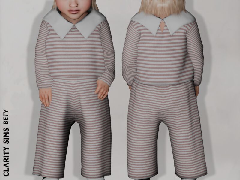 Bety - Outfit for Infants 2 sims 4 cc bety outfit infant 4