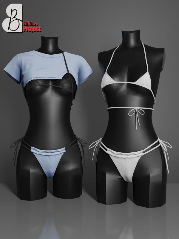 BillionProject-Reere Outfit 1 BillionProject-Reere Outfit Sims 4 CC