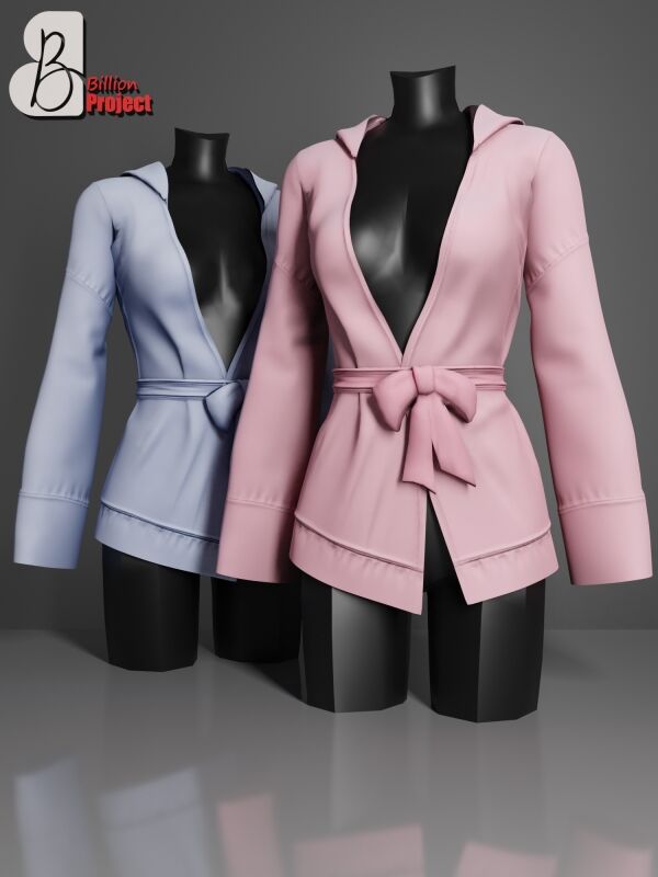 BillionProject-Wenna Sleepwear for The Sims 4 Sims 4 CC
