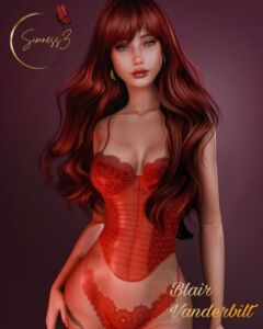 Blair Vanderbilt By Simnessz1 Sims 4 CC