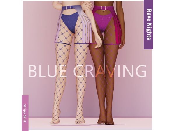 Blue Craving - Pompom Top 22 sims 4 cc blue craving pompom top 2