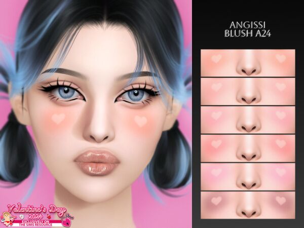 Blush A24 by Angissi 1 Blush A24 by Angissi Sims 4 CC