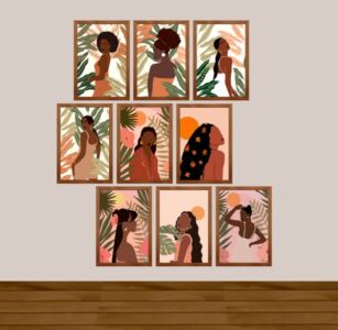 Boho Cover Art IV by Tkhsims Sims 4 CC