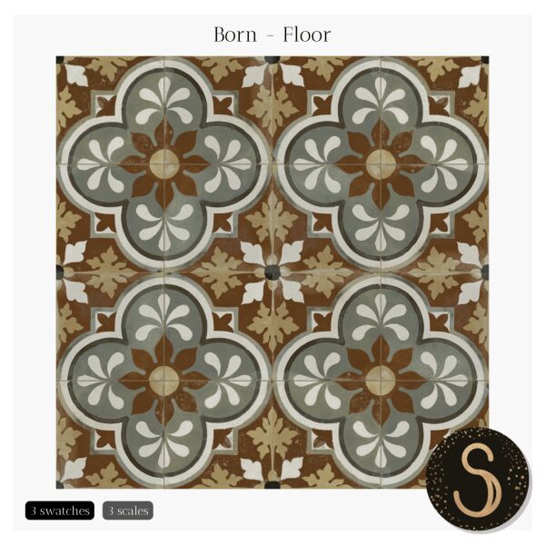 Born - Stylish Floors for Your Sims 1 Born – Stylish Floors for Your Sims Sims 4 CC