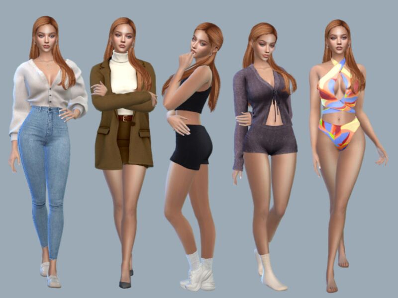 sims 4 cc briana daugherty by starafanka 2