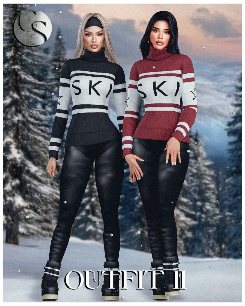 sims 4 cc camuflaje peak altitude collection 2 ski 4