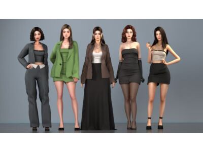 Casual Aesthetics Collection Sims 4 CC