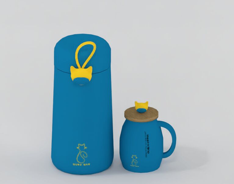 Cat Bottle & Cup by Kaziecc 3 sims 4 cc cat bottle cup by kaziecc 3