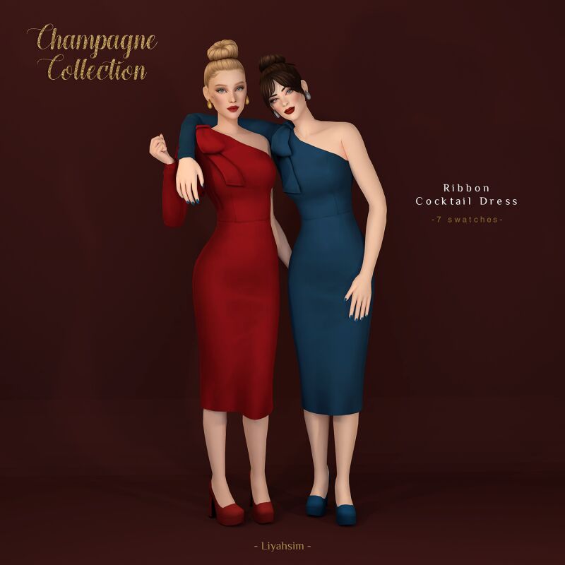 Shine with the Champagne Collection! 7 sims 4 cc champagne collection compilation 2