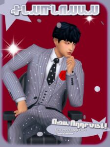 Chaotic Party Suit Sims 4 CC