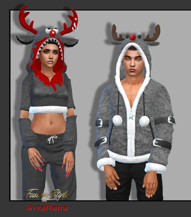 Christmas SET for Everyone by Fusionstyle 1 Christmas SET for Everyone by Fusionstyle Sims 4 CC