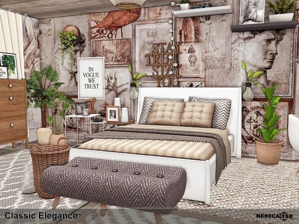 Classic Elegance Sims 4 CC