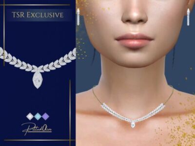 Stunning Clerance Necklace Sims 4 CC