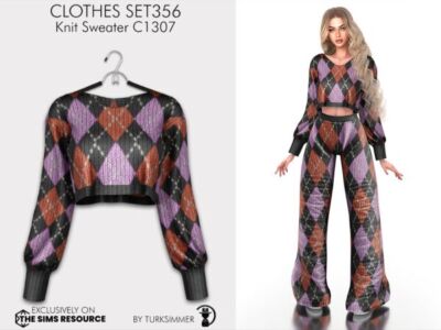 Clothes SET356 Sims 4 CC