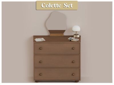Colette Set Sims 4 CC