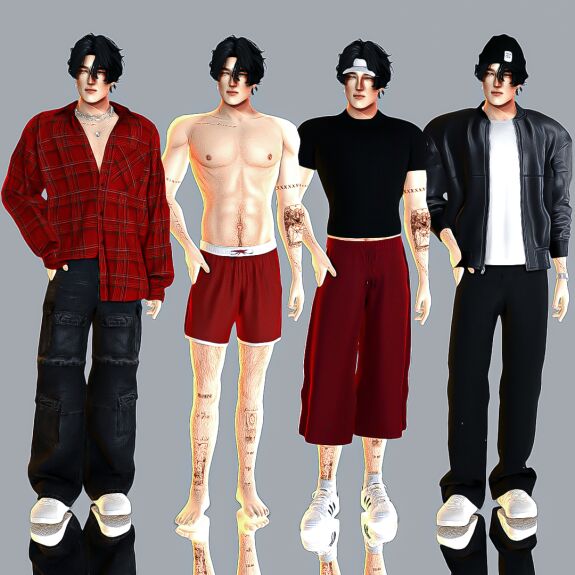 Espryana x Dorati Collaboration 4 sims 4 cc collab espryana x dorati 4
