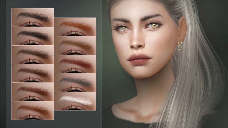 Compound Eyebrows by Remussirion 2 sims 4 cc compound eyebrows by remussirion 2