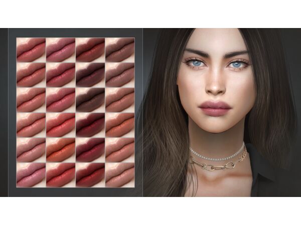 Compound Lipstick by Remussirion 1 Compound Lipstick by Remussirion Sims 4 CC