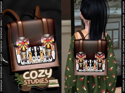 Cozy Studies – Child’s Backpack Sims 4 CC