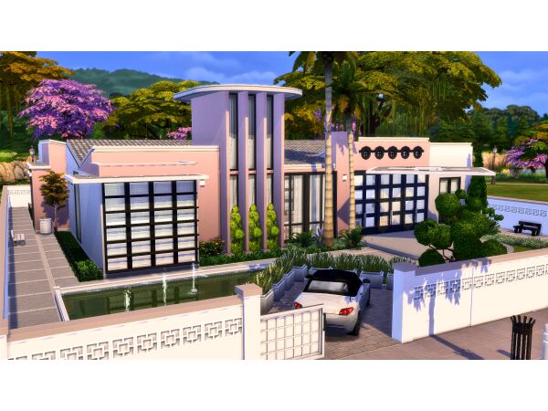 Cremma Villa - Modern Residential Design 1 Cremma Villa – Modern Residential Design Sims 4 CC