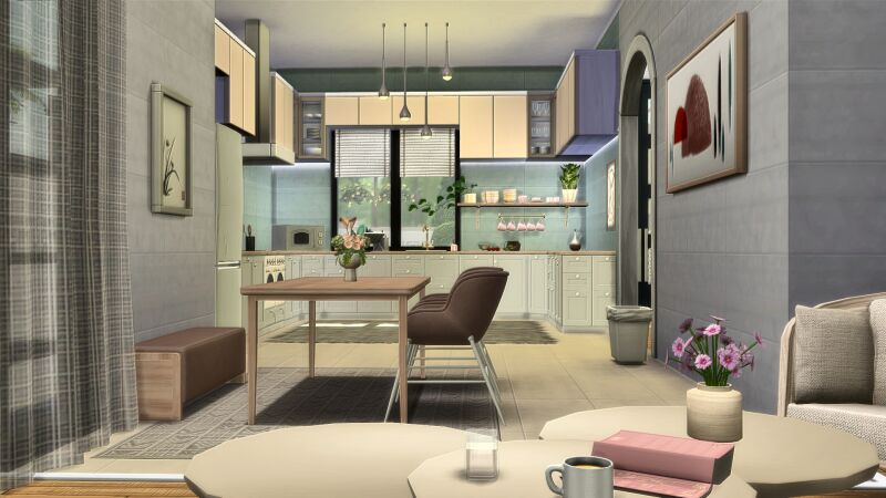 Cremma Villa - Modern Residential Design 2 sims 4 cc cremma villa by syloesy 7