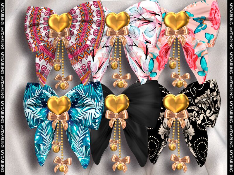 Cute Child Bow NA345 by Mydarling20 2 sims 4 cc cute child bow na345 by mydarling20 2