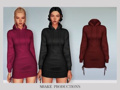 Darla Hoodie Dress Sims 4 CC