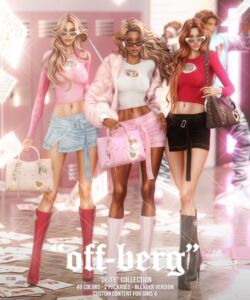 Deity Collection Featuring Bergdorfverse Sims 4 CC