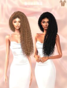 Divine Hairstyle Sims 4 CC