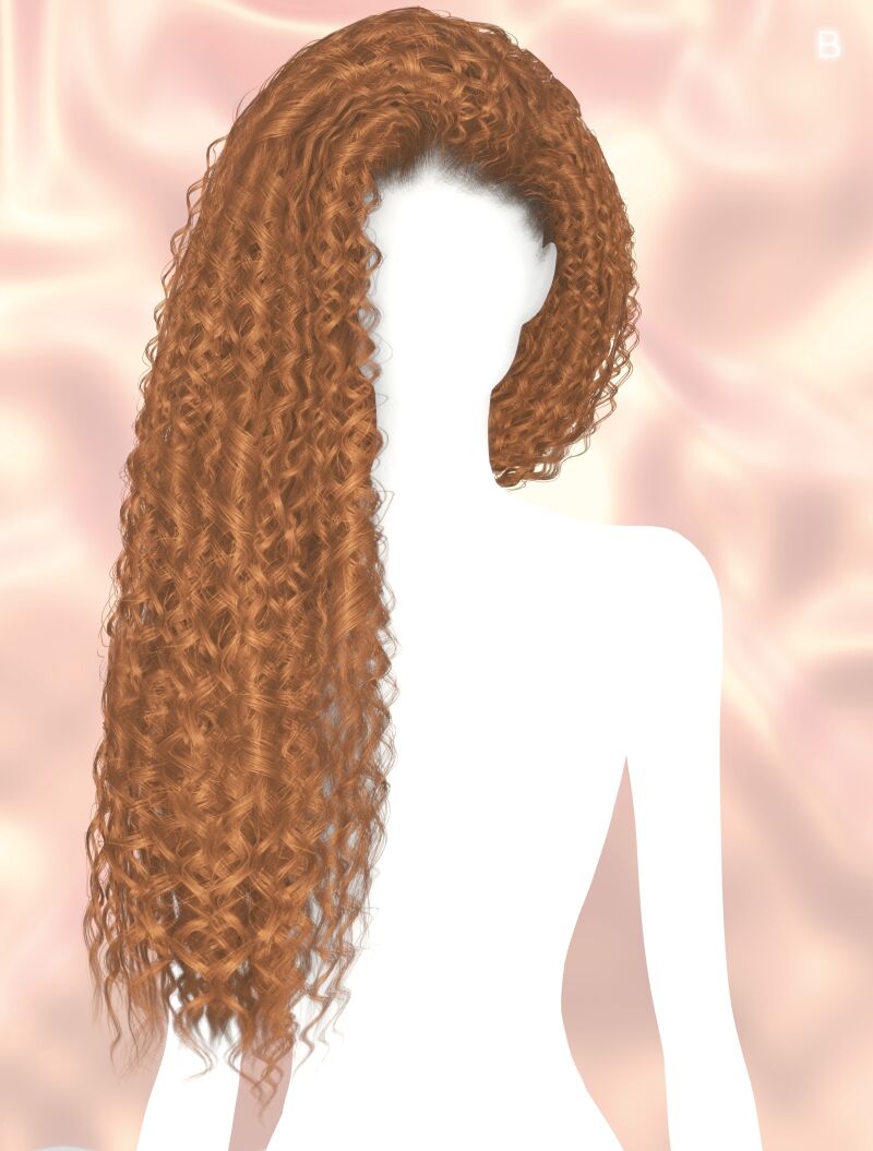 sims 4 cc divine hairstyle 3