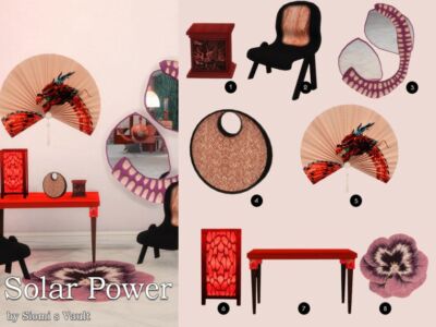 Discover the Solar Power Set! Sims 4 CC