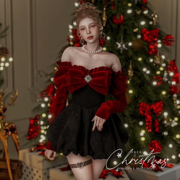 2024 X-Mas Accessory Set by EggSims 1 2024 X-Mas Accessory Set by EggSims Sims 4 CC