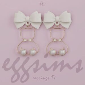 Stylish Earrings 17 for Your Sims Sims 4 CC