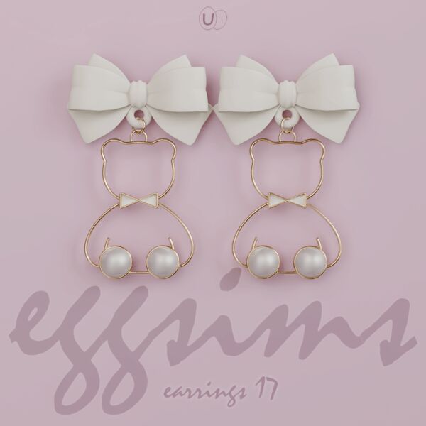 Stylish Earrings 17 for Your Sims Sims 4 CC