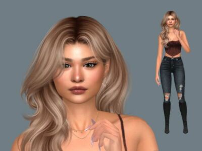 Elaine Merritt By Emmagrt Sims 4 CC