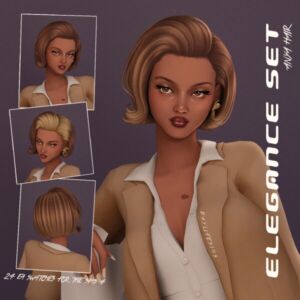 Elegance SET – Anya by Daylife Sims Sims 4 CC