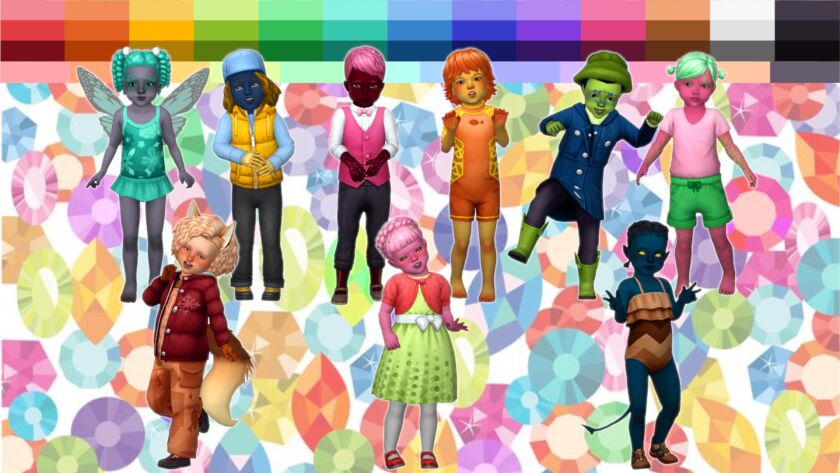 EP05 Seasons Toddler Clothes in Jewlrybox! Sims 4 CC