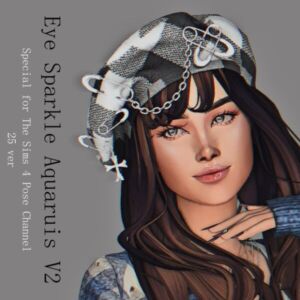 EYE Sparkle “Aquarius” Version 2 By Jarride Sims 4 CC