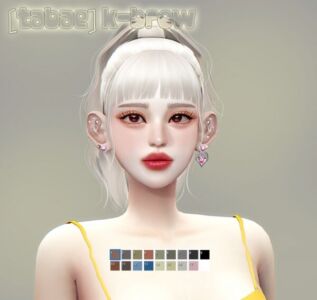 Stylish Eyebrow by Tabae K Sims 4 CC
